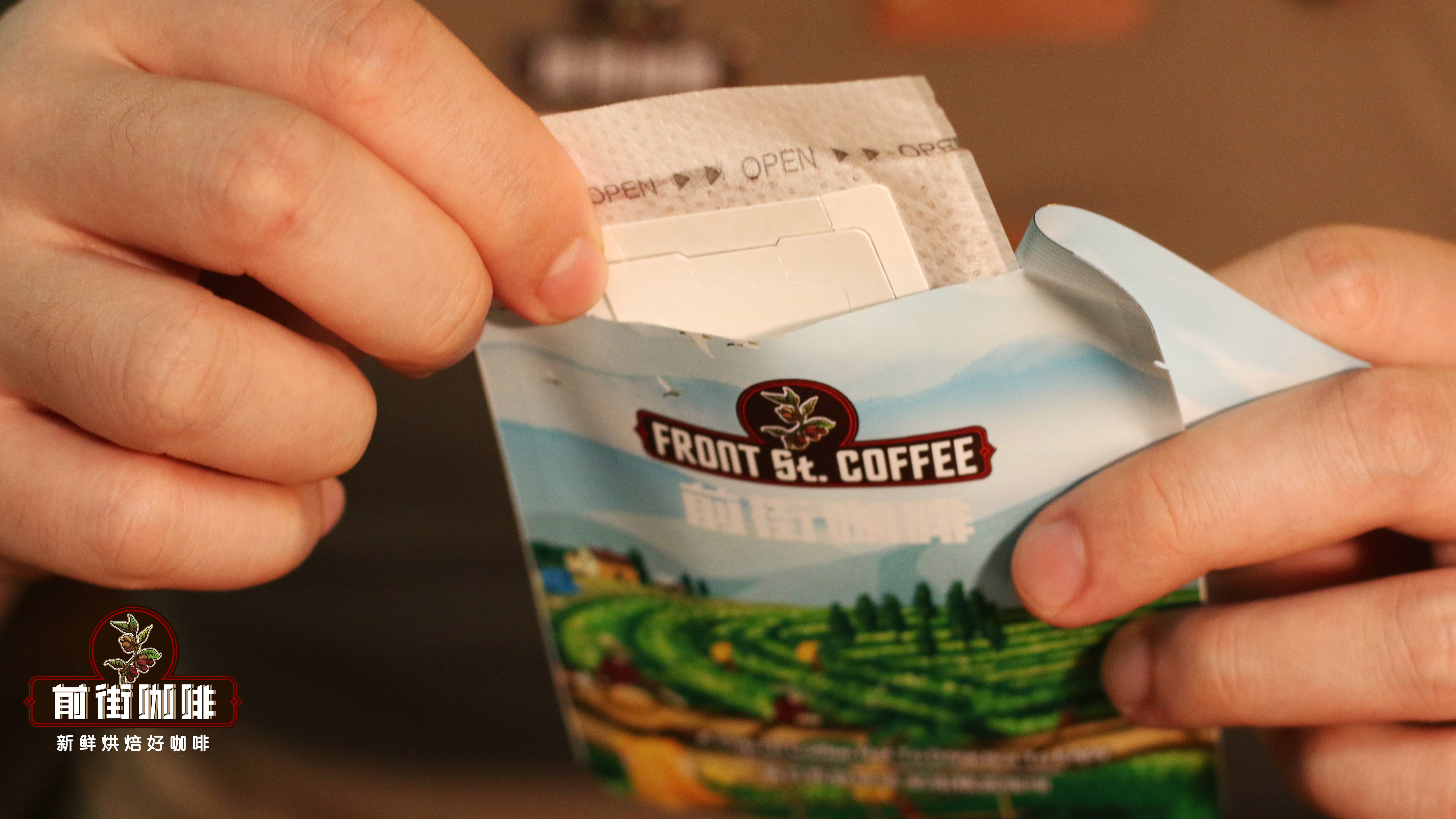 Demonstration of Incorrect Drip Bag Coffee Brewing Methods - How Much Water Makes Drip Bag Coffee Taste Good?