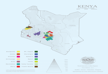 Introduction to the Kenya Coffee Growing Region in Africa