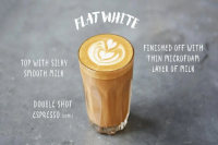 How to Drink and Make Starbucks Flat White Coffee - Recommended Espresso Beans for Flat White Coffee