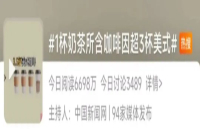 What! 1 Cup of Milk Tea Contains More Caffeine Than 3 Cups of Americano?!