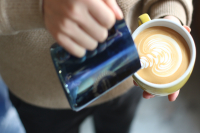 Basic Coffee Latte Art Tutorial: Detailed Step-by-Step Guide with Techniques for Multi-Layer Heart and Leaf Patterns!