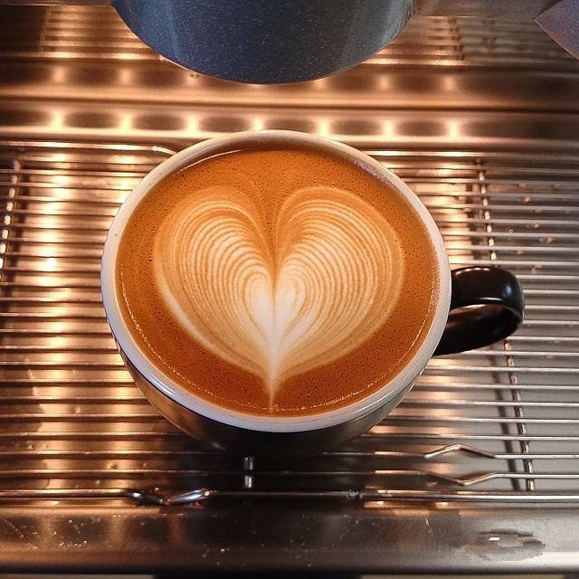 Coffee latte art