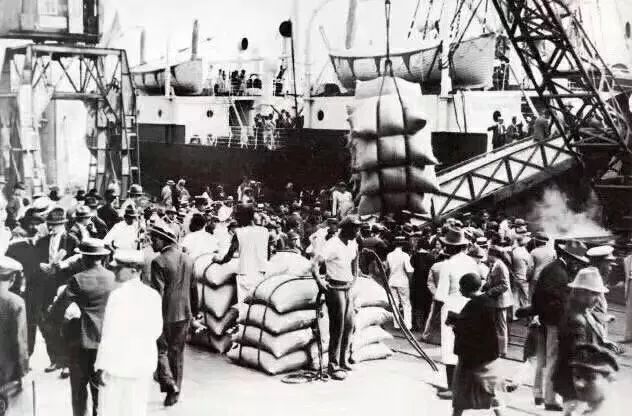 Historical Mocha port area