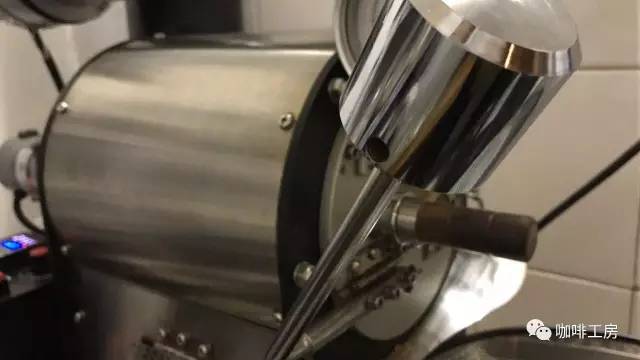 Warming coffee roaster