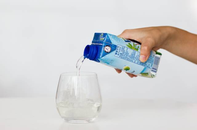 Adding Coconut Water