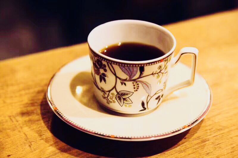 Finished Yemen Mocha pour-over coffee