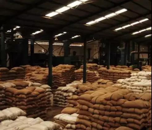 Aged Coffee Bean Storage Facility