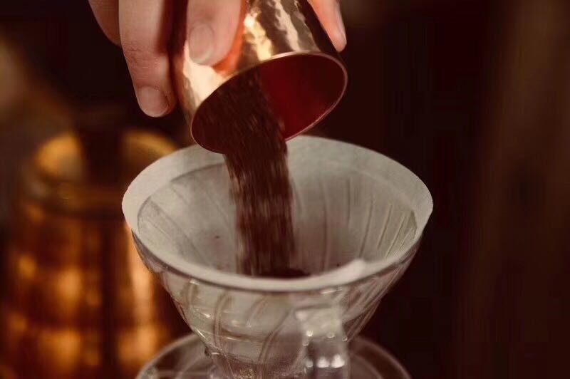 Coffee pouring