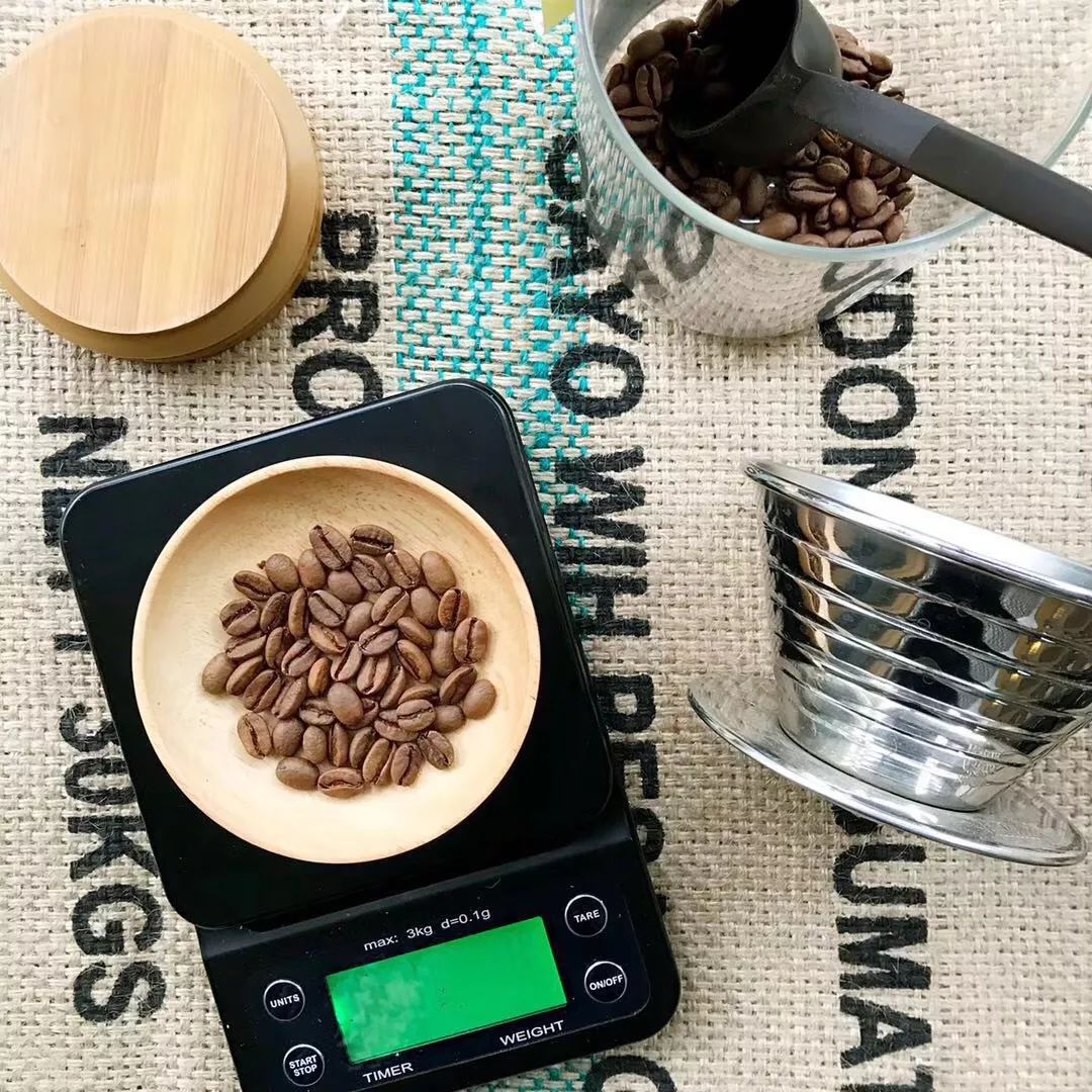 Pour-over equipment setup