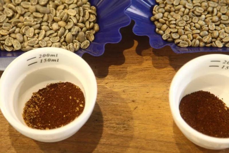 Coffee grind size for cupping