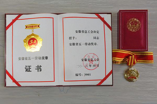 Description: May 1st Labor Medal