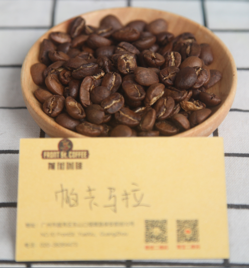 Pacamara coffee cherries