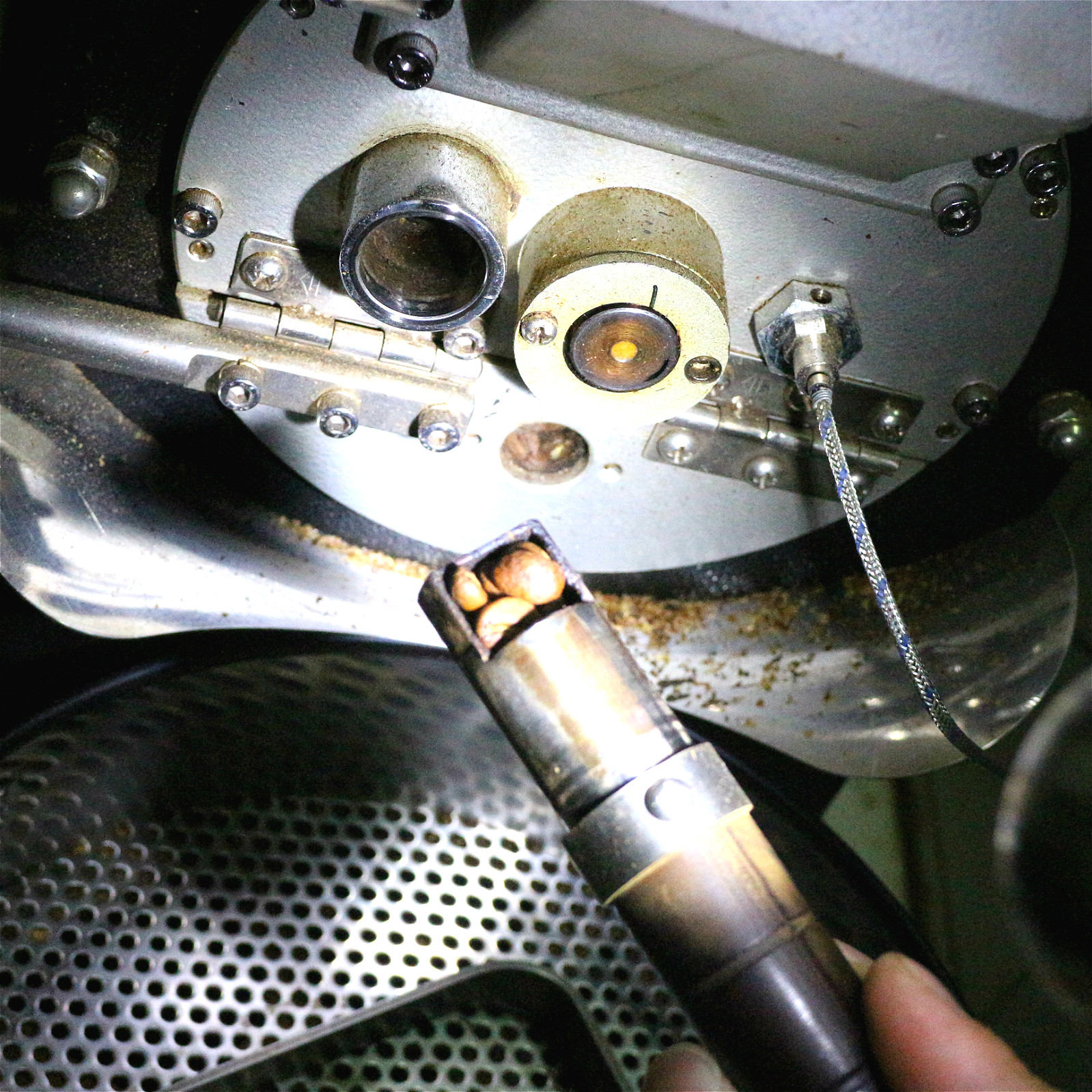 Coffee beans resting process