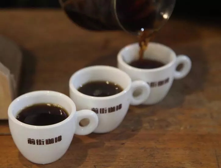 Dark roast coffee beans close-up