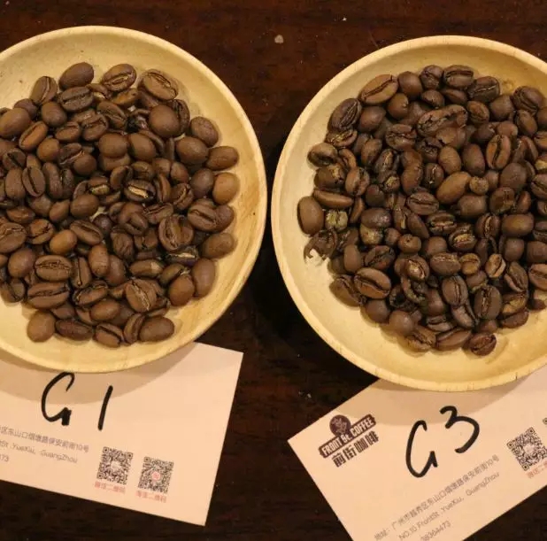 What are the Flavor Differences Between Yirgacheffe Kochere Natural Process G1 and G2?