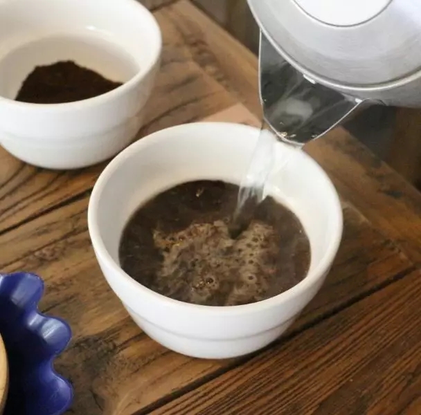 Close-up view of G1 and G3 coffee beans