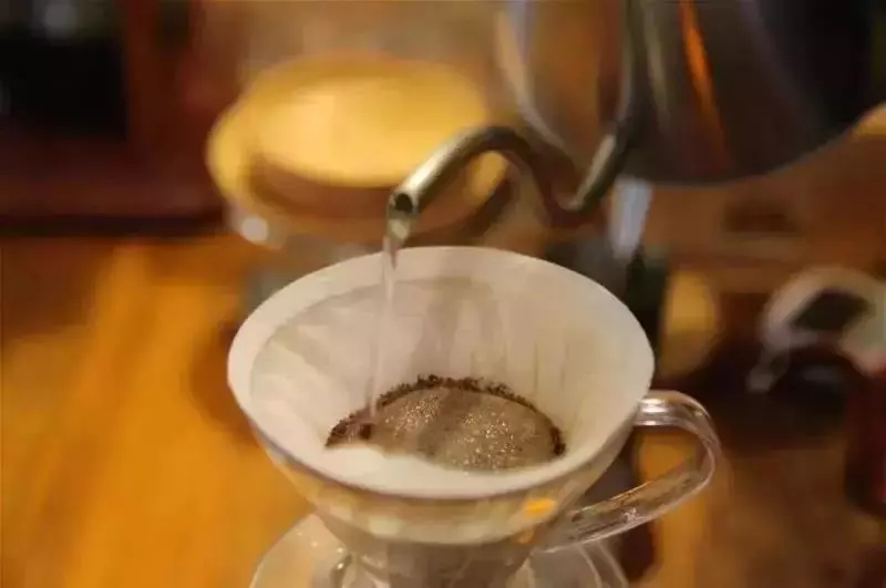 Coffee brewing ratio demonstration