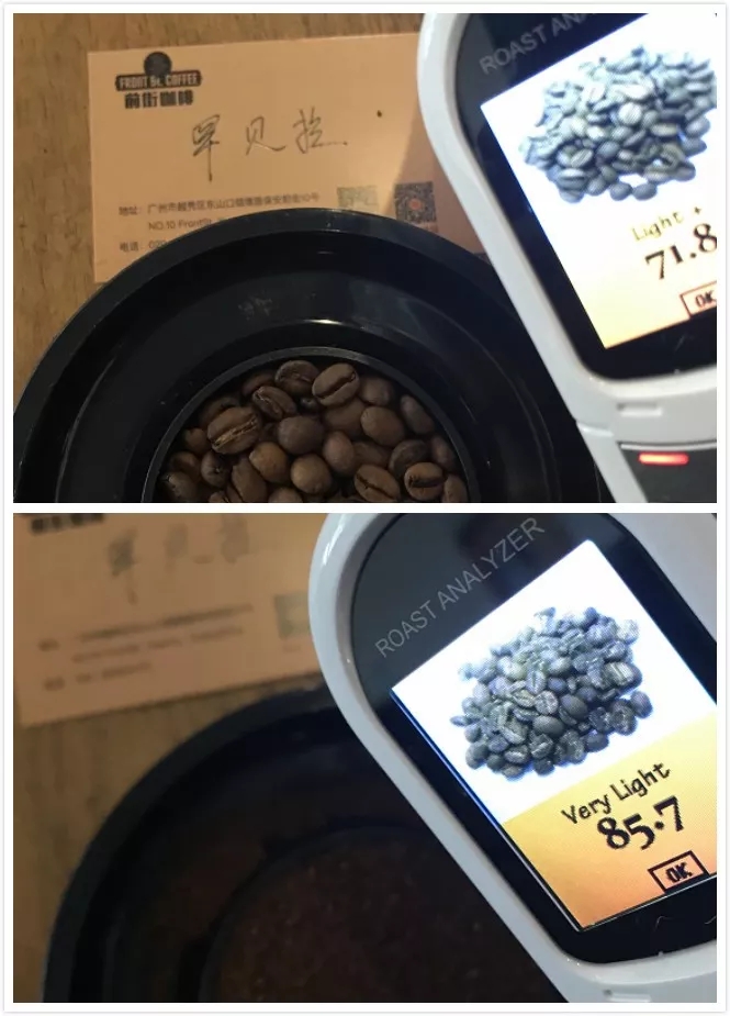 Roast color analysis