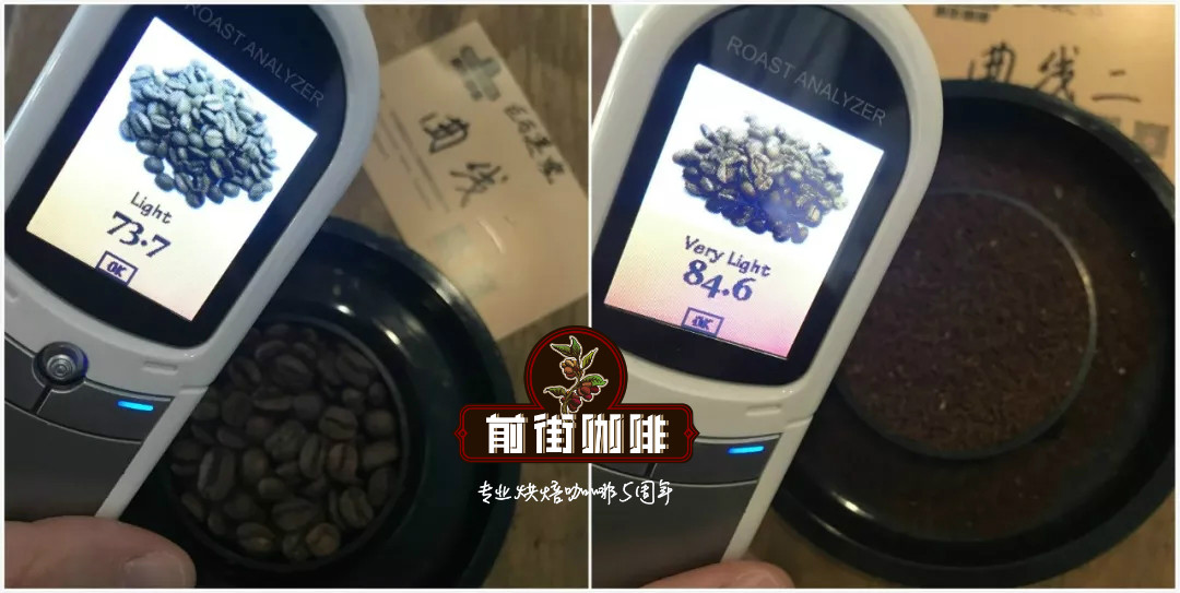 Agtron values curve two