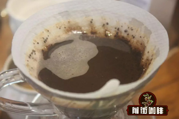 Ice water pour-over final result