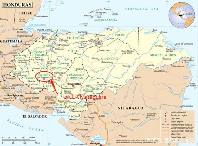 Honduras coffee geography