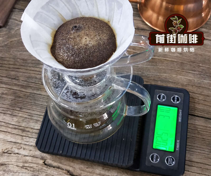 Coffee blooming process