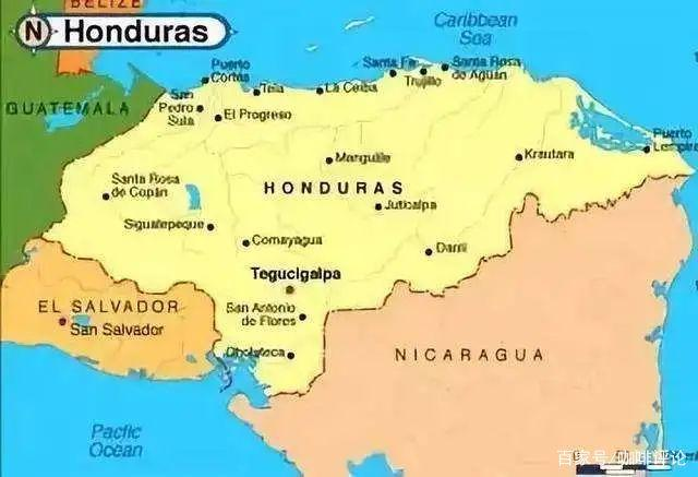 Honduras coffee growing region