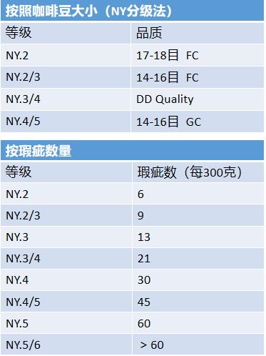 Brazil cupping grades
