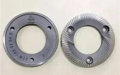 Flat burr mechanism diagram