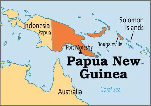 Papua New Guinea coffee growing regions