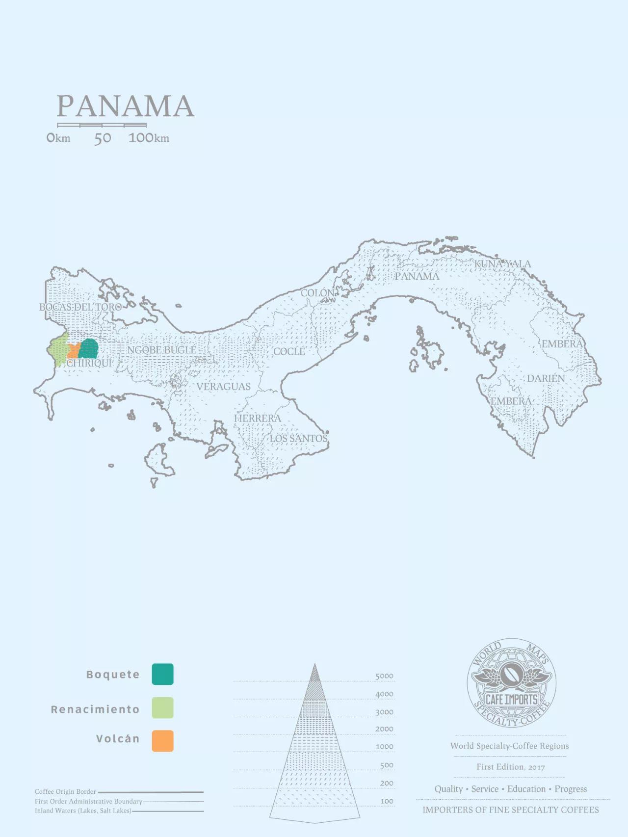 Panama coffee landscape