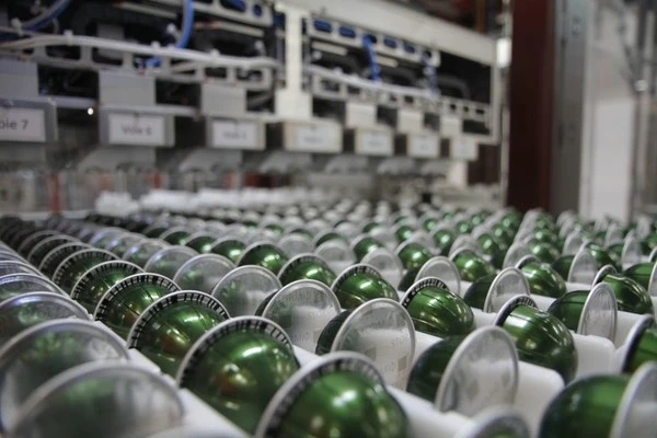 Nespresso production center in Romont, Switzerland