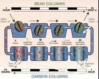Swiss water processing method