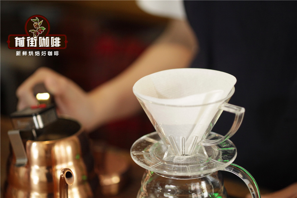 KONO dripper brewing process