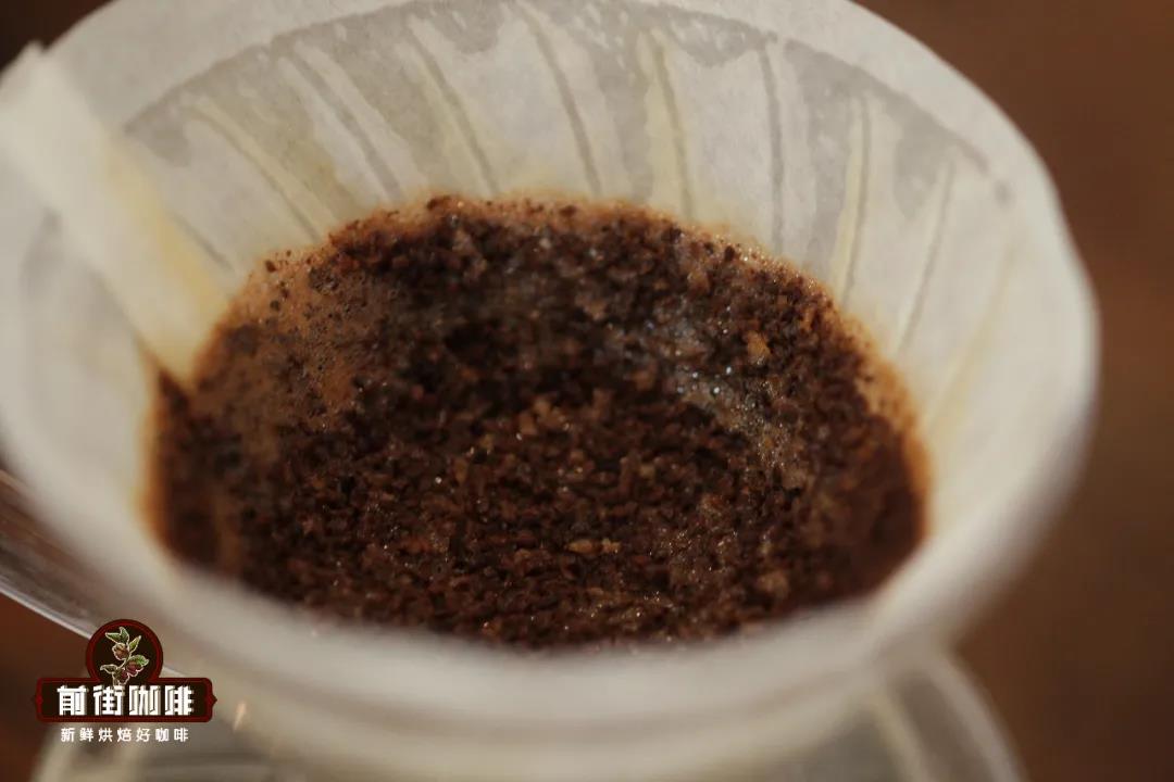 Uneven coffee bed with 10g grounds