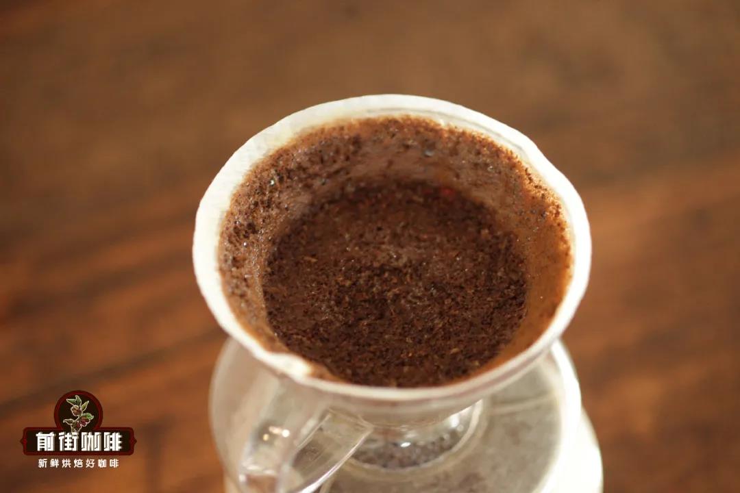 Dense coffee bed with 25g grounds