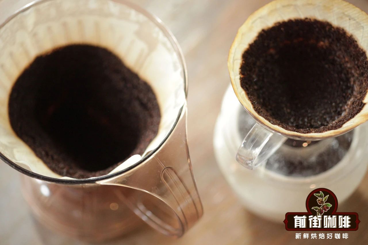 Customer making coffee comparison