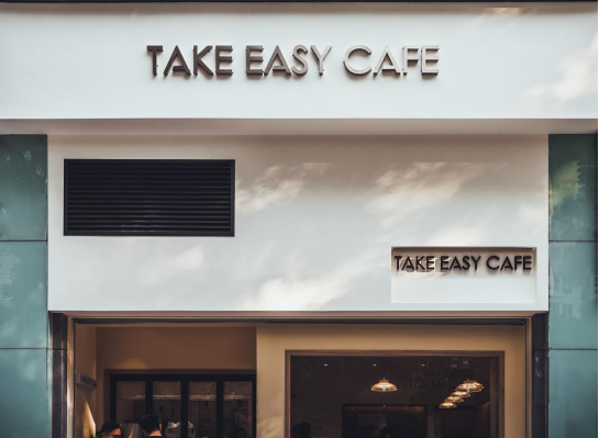 Take Easy Cafe Exterior