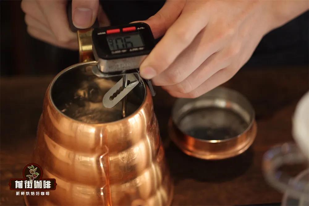 Water temperature testing for segmented brewing