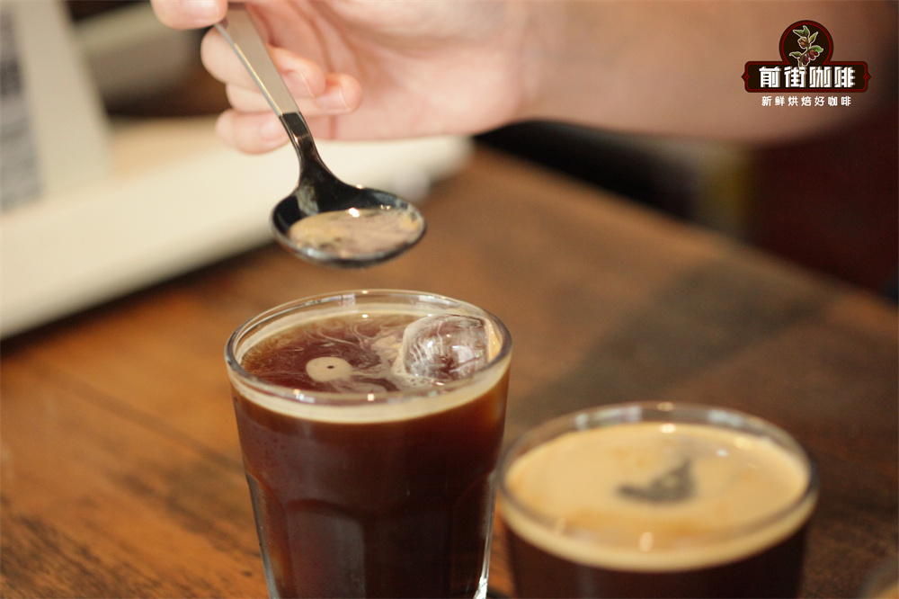 Three different Americano coffee temperatures comparison