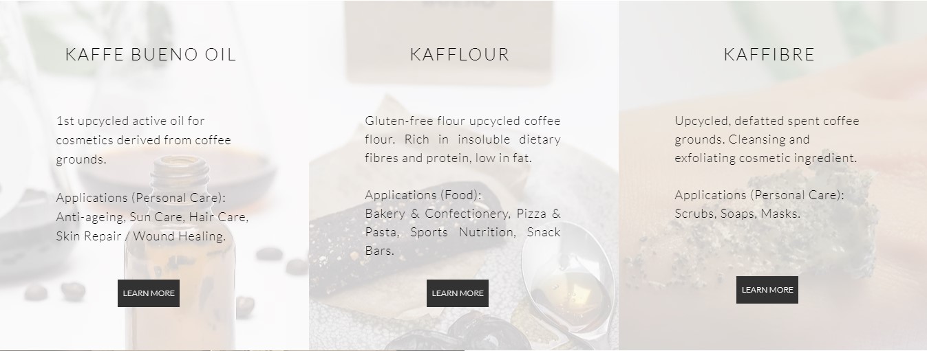 Kaffe Bueno product line