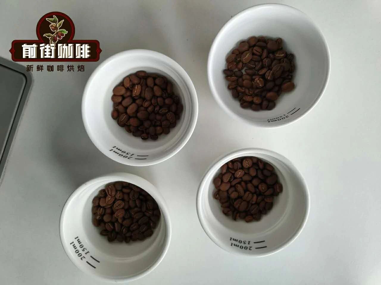 Comparison chart of four different roasting profiles