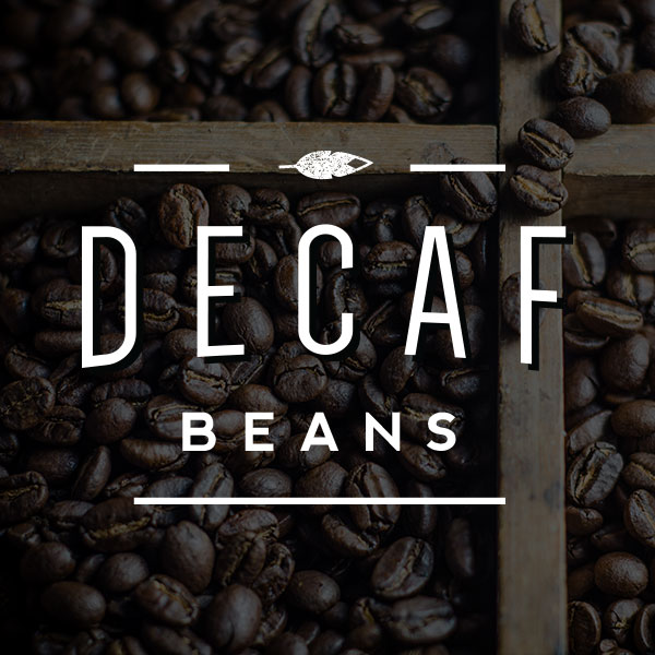 Decaffeinated coffee beans