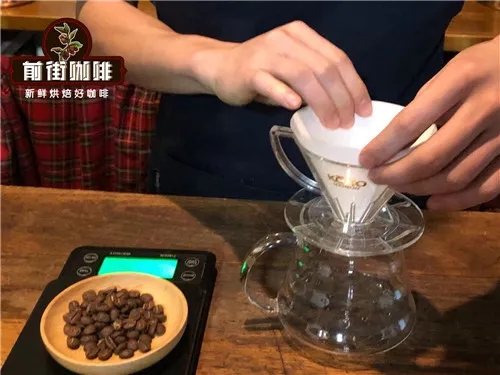 Water flowing through KONO dripper