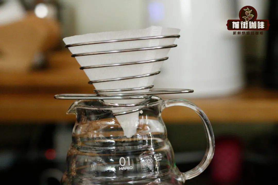 Filter paper mostly conforming to the wire dripper shape